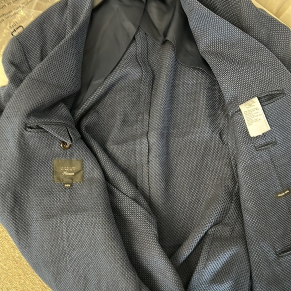 J Crew Mens Kenmare suit jacket in Italian linen-silk-cotton, BC618 Size 38/S - Picture 3 of 5